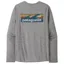 Patagonia Cap Cool Daily Shirt L/S Men's Boardshort Logo Grey
