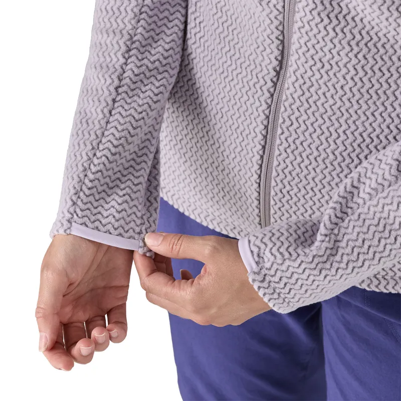 Patagonia R1 Air Full-Zip Hoody Women's Fleece Jacket Foxglove Purple-4