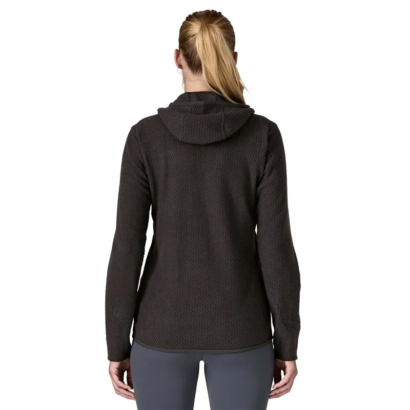  Patagonia R1 Air Full Zip Hoody Women's Fleece Jacket Black-2