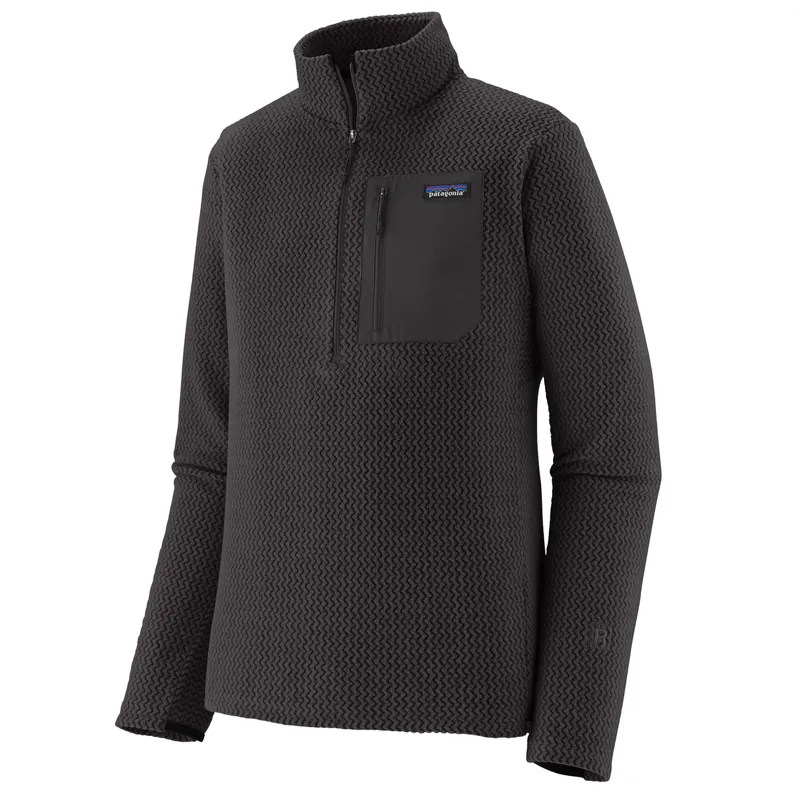 Patagonia R1 Air Men's Zip Pullover Fleece Black