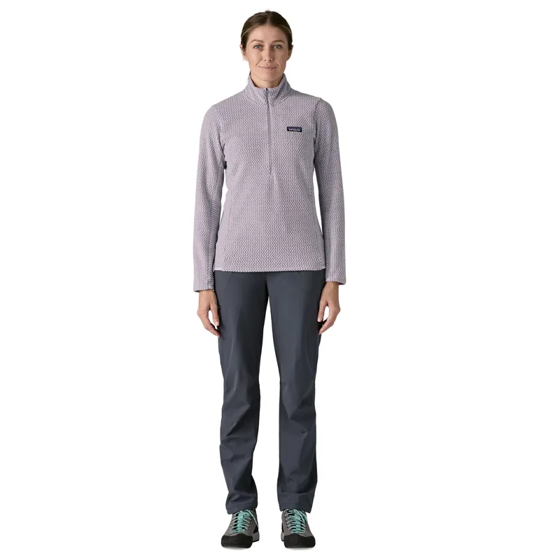 Patagonia R1 Air Zip Neck Women's Fleece Pullover Foxglove Purple-1