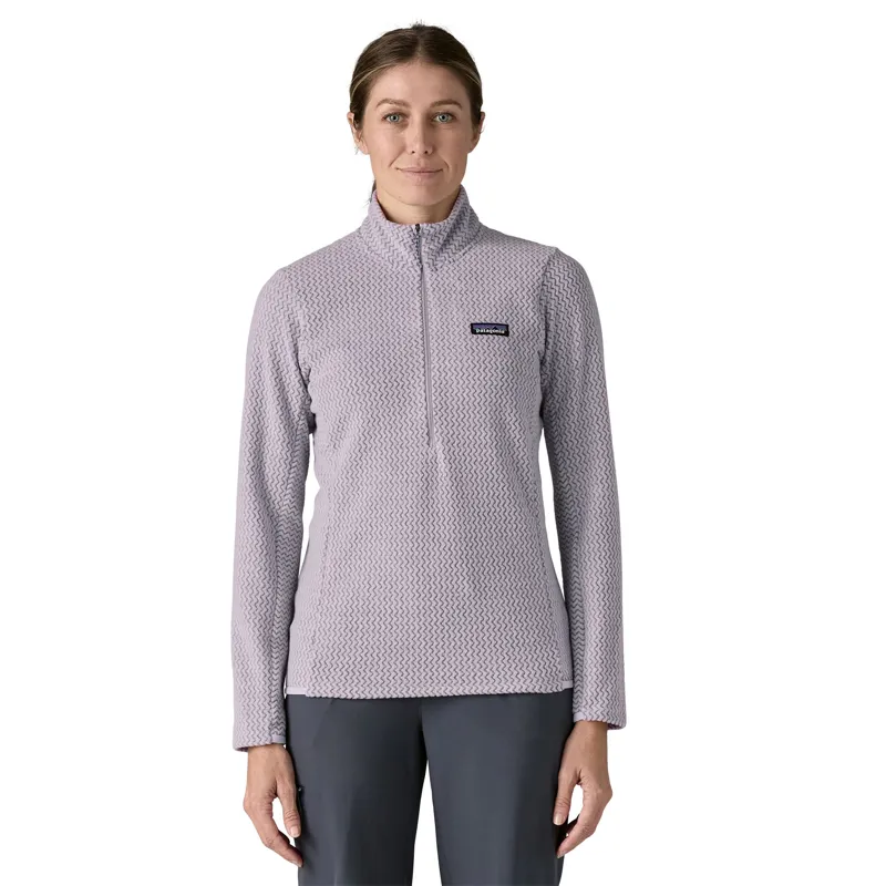 Patagonia R1 Air Zip Neck Women's Fleece Pullover Foxglove Purple-4