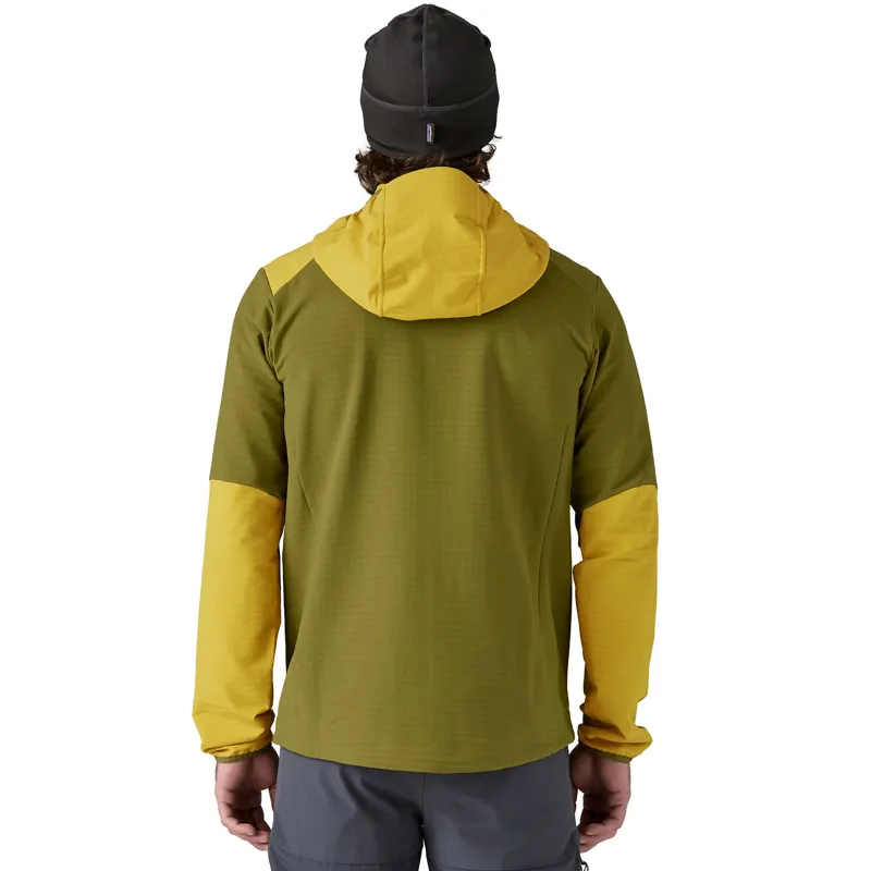 Patagonia R1 TechFace Hoody Men's Softshell Jacket Graze Green-2