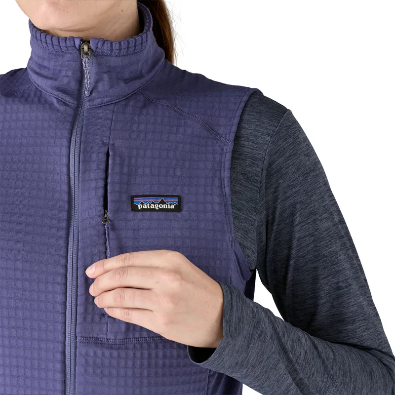 Patagonia R1 Air Vest Women's Fleece Gilet Solstice Purple-2