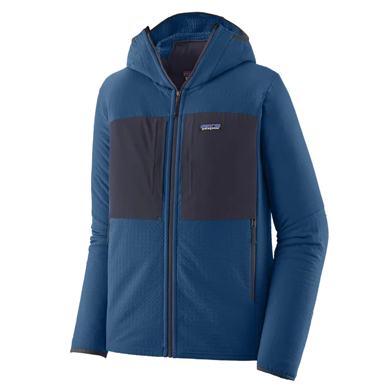 Patagonia R2 TechFace Hoody Jacket Men's Softshell Clement Blue