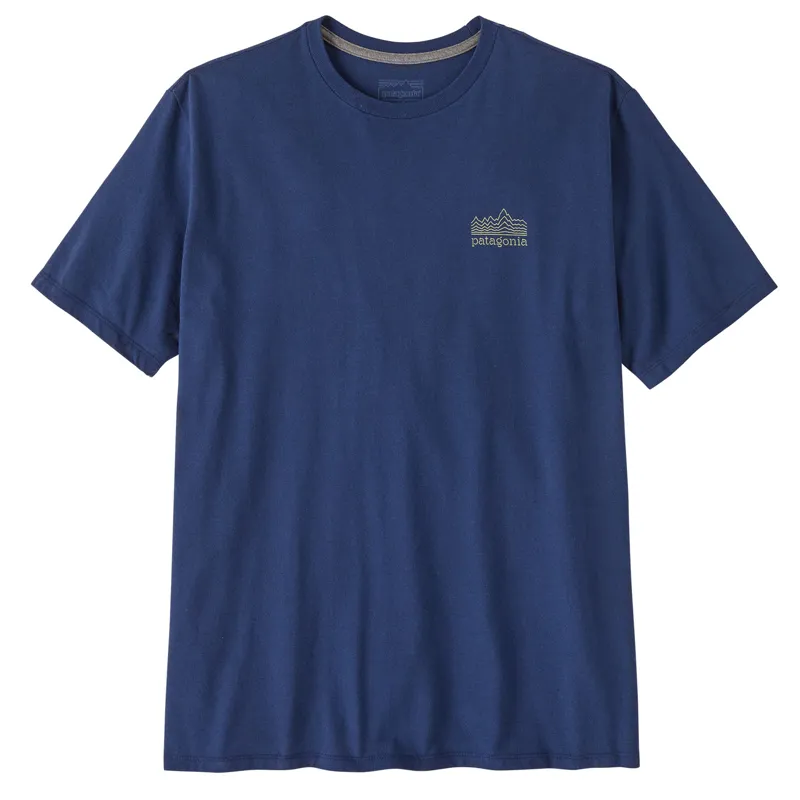 Patagonia Strataspire Responsibilitee T-Shirt Men's Clement Blue-1