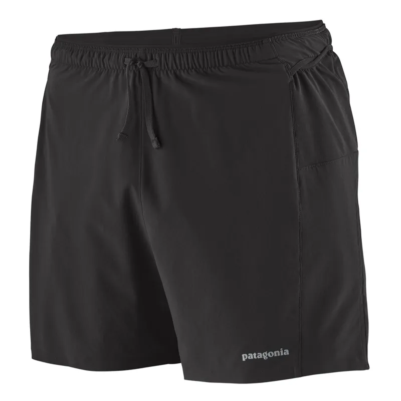 Patagonia Strider Pro Shorts Men's 5 Inch Inseam Black