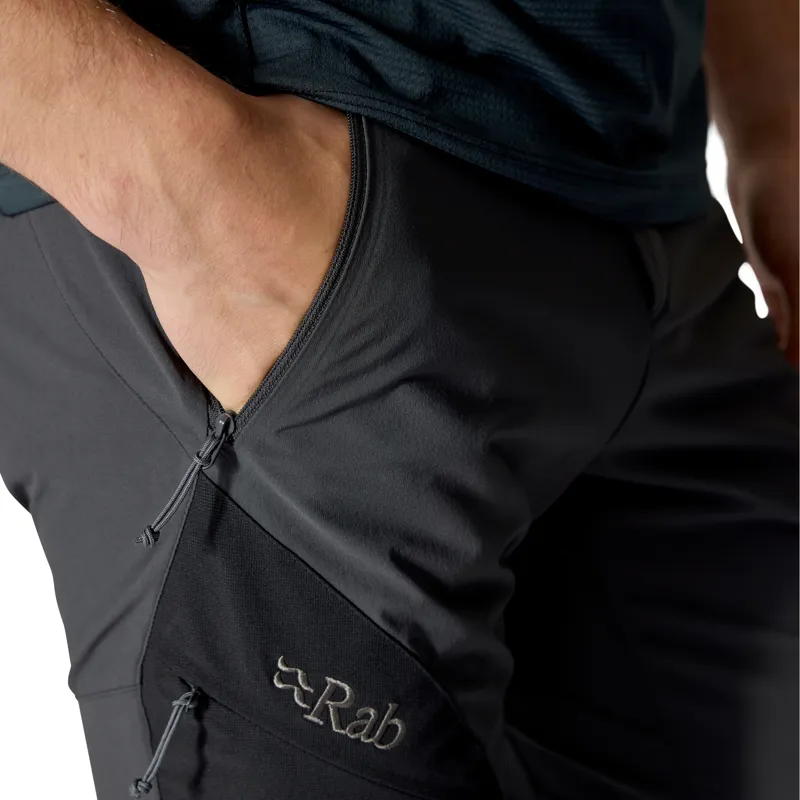 Rab Ascendor Pants Men's Softshell Trousers Anthracite-4
