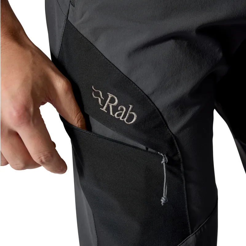 Rab Ascendor Pants Men's Softshell Trousers Anthracite-6