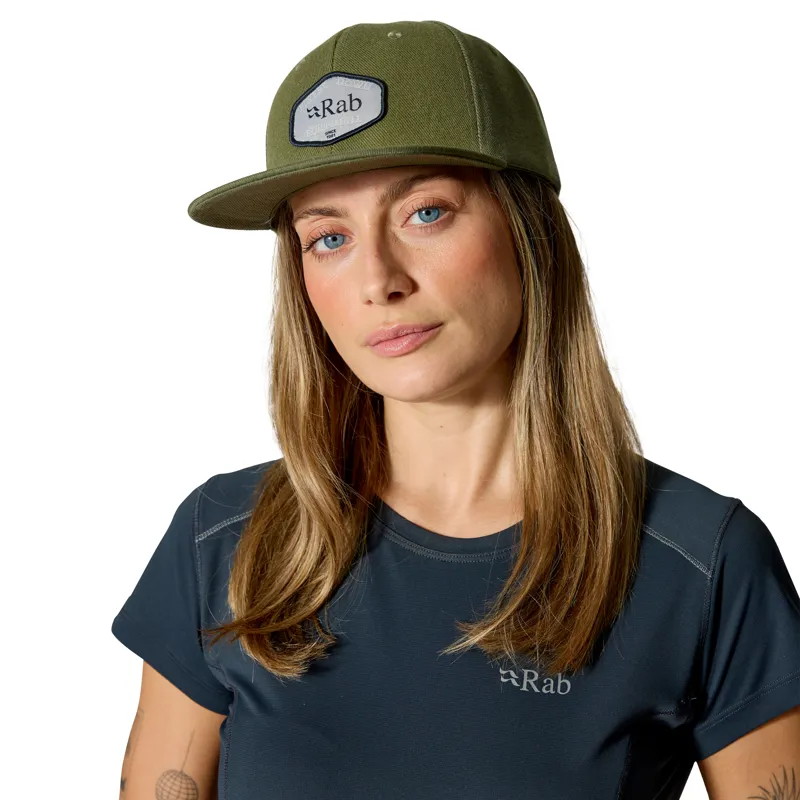 Rab Axion Badge Cap One Size Unisex Army/Light Khaki-1