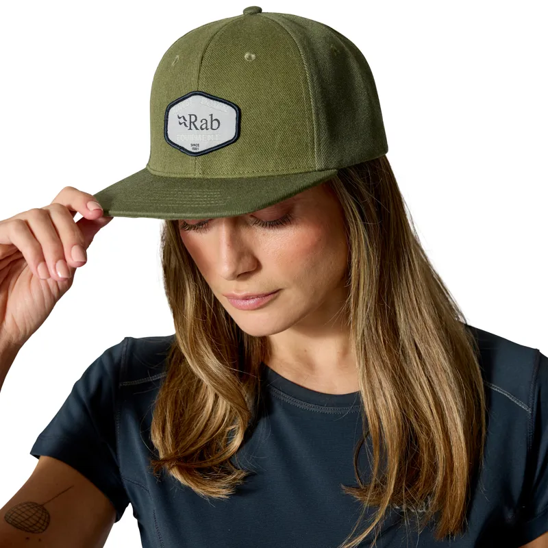 Rab Axion Badge Cap One Size Unisex Army/Light Khaki-2