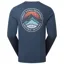 Rab Basecamp 3 Peaks LS Tee Men's Long Sleeve Tempest Blue