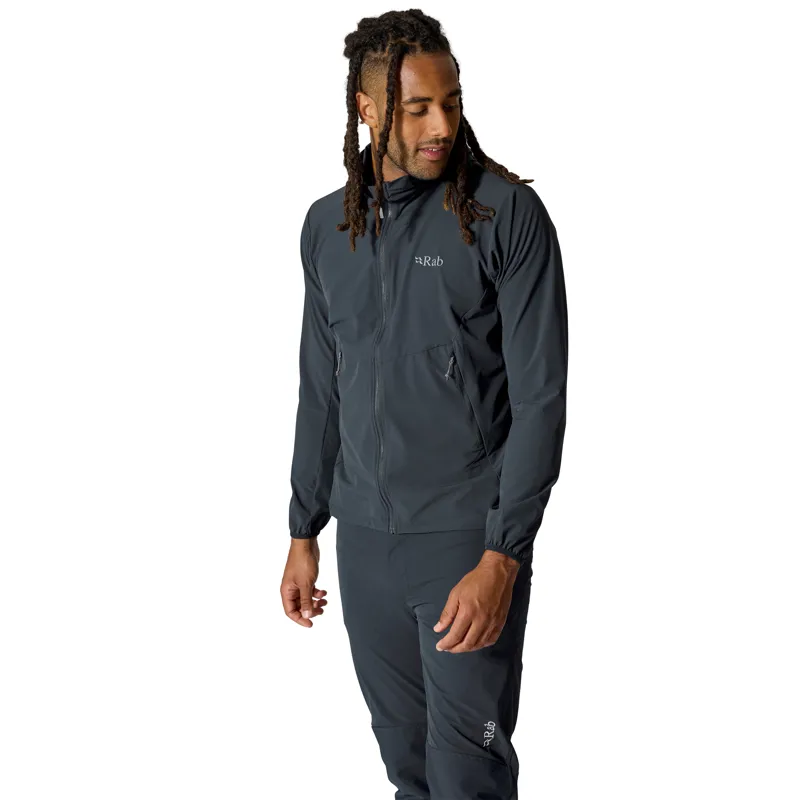 Rab Borealis Hoody Men's Softshell Jacket Beluga-1