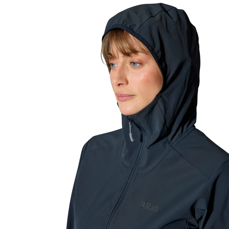 Rab Borealis Hoody Women's Softshell Jacket Beluga-6