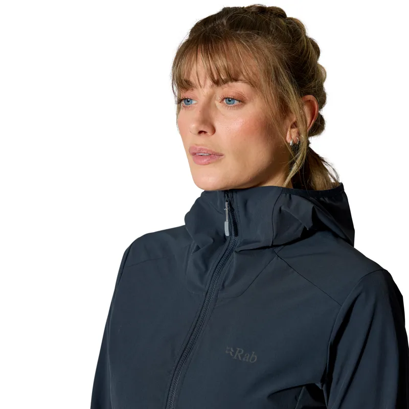 Rab Borealis Hoody Women's Softshell Jacket Beluga-7