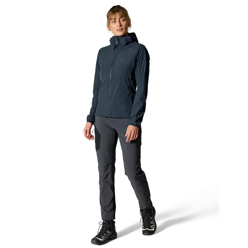 Rab Borealis Hoody Women's Softshell Jacket Beluga-1