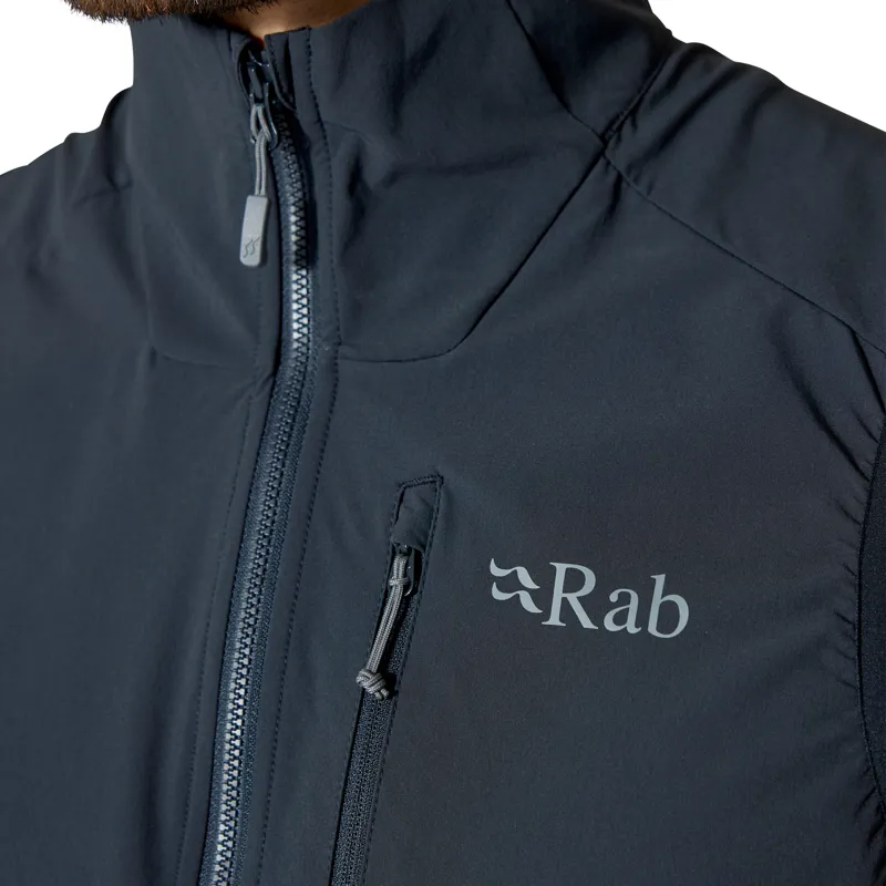 Rab Borealis Vest Men's Softshell Gilet Beluga-1