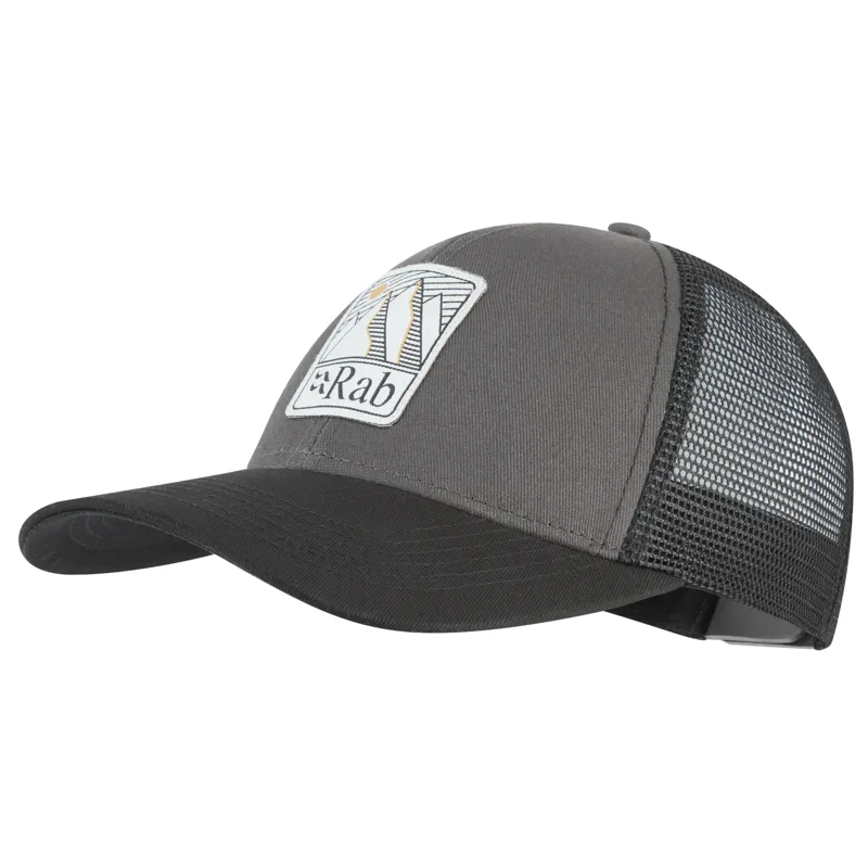 Rab Dihedral Badge Cap Unisex One Size Graphene/Beluga