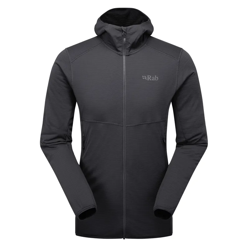 Rab Evolute Hoody Men's Fleece Jacket Beluga Grey