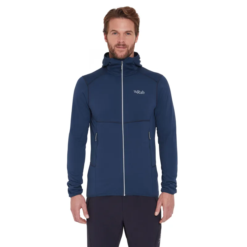 Rab Evolute Hoody Men's Fleece Jacket Tempest Blue-3