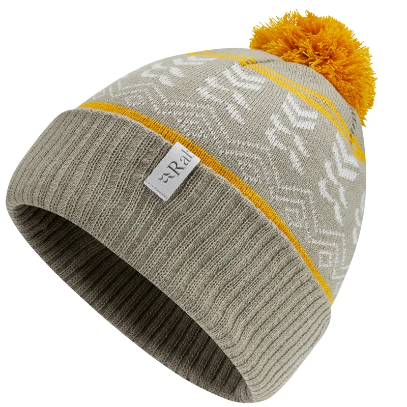 Rab Khroma Bobble Beanie Stone Sahara One Size Unisex