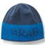 Rab Logo Band Beanie Hat Unisex One Size Tempest Blue / Maya Blue