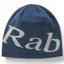 Rab Logo Beanie Tempest Blue / Light Zinc - One Size - Unisex