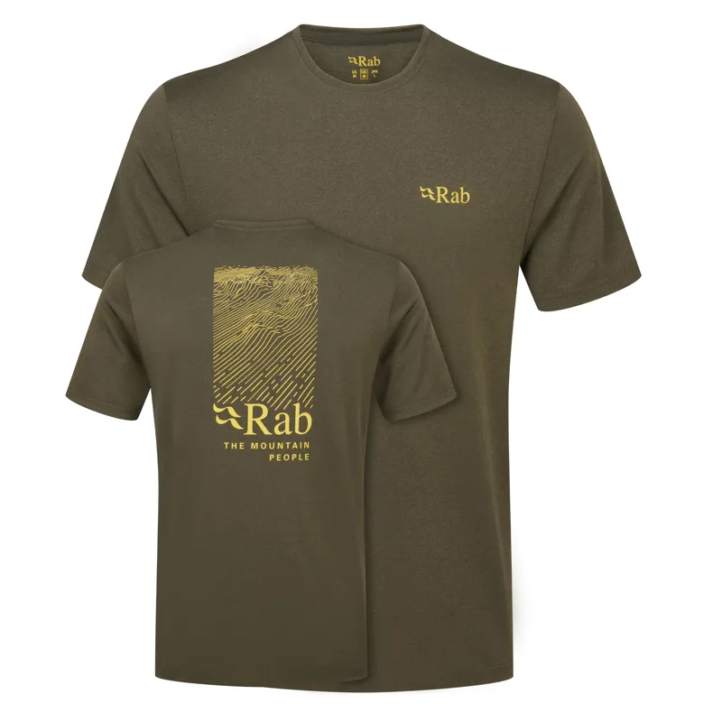 Rab Mantle Ridge Tee Men's Army Green
