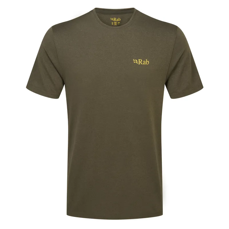 Rab Mantle Ridge Tee Men's Army Green-1