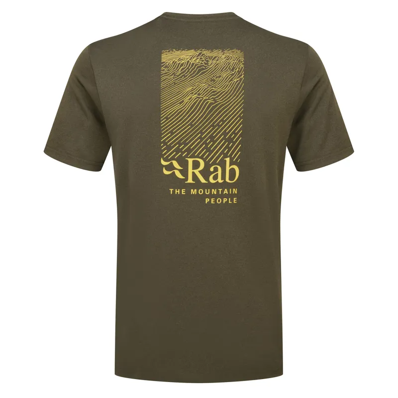 Rab Mantle Ridge Tee Men's Army Green-2