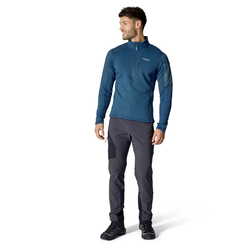 Rab Modulus Pull On Men's Fleece Pullover Tempest Blue-1