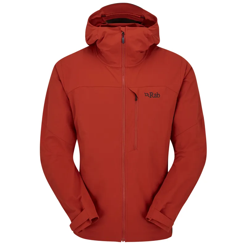 Rab Torque Jacket Mens Softshell Tuscan Red