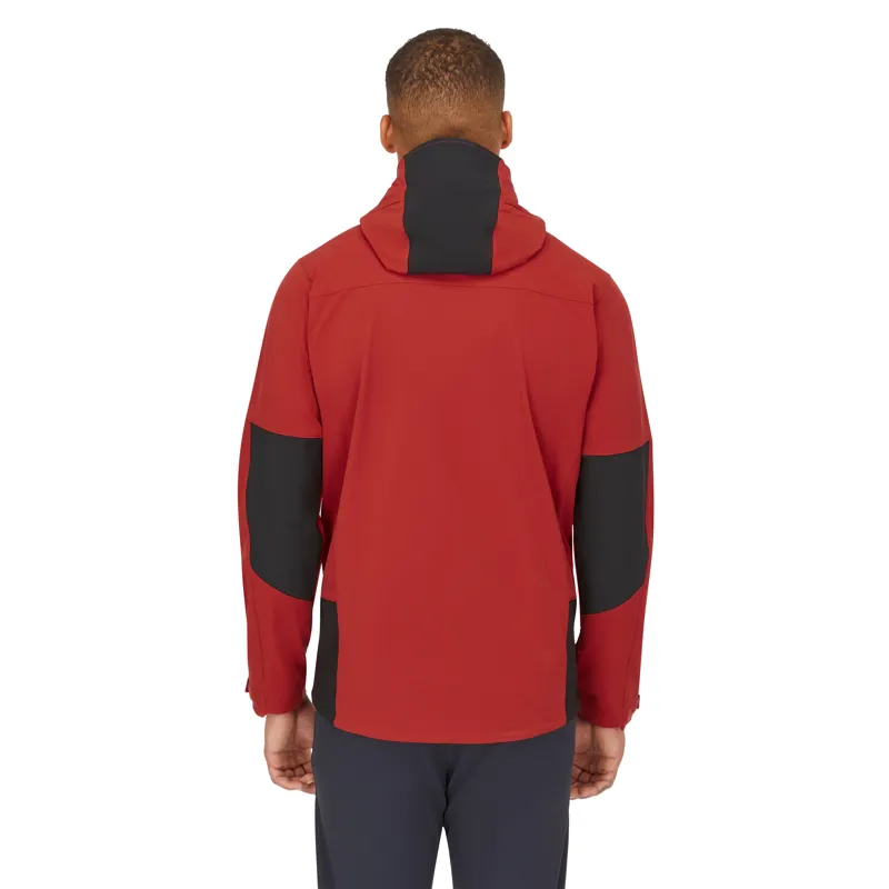 Rab Torque Jacket Mens Softshell Tuscan Red-5