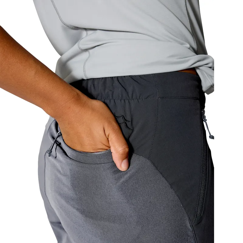 Rab Torque Pants Women's Short Leg Softshell Trousers Anthracite-4