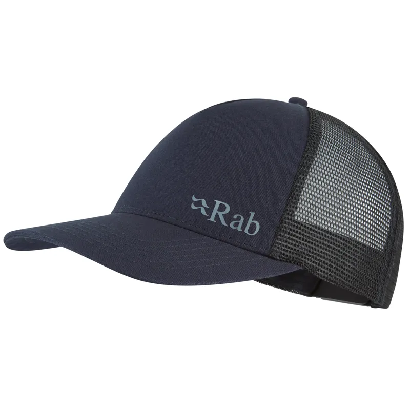 Rab Trucker Logo Cap Unisex One Size Unisex Anthracite