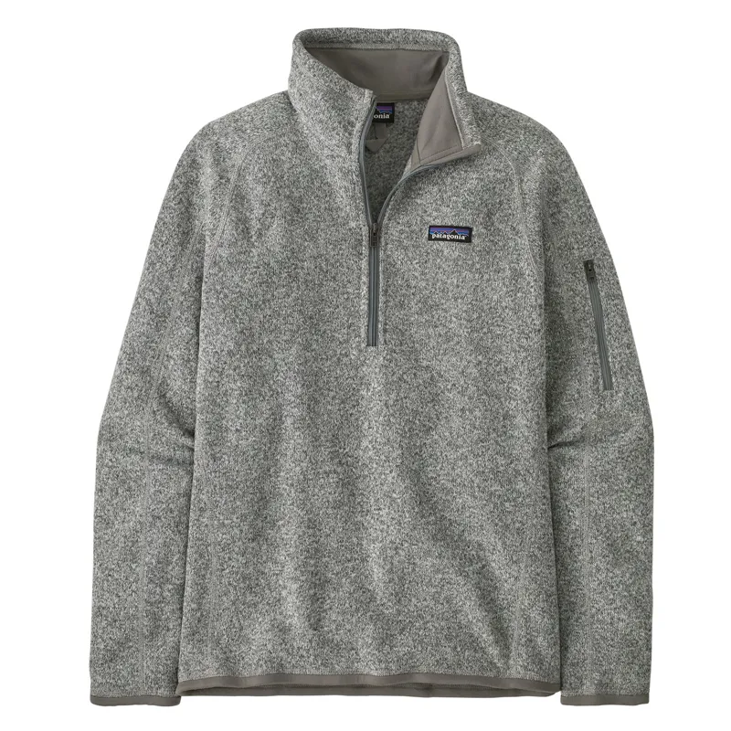 Patagonia Better Sweater 1/4 Zip Fleece Women's Birch White