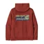 Patagonia Boardshort Logo Uprisal Hoody Unisex Rusty Red