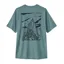 Patagonia Cap Cool Daily T-Shirt Men's Cloud Crag Blue Sage X-Dye