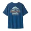 Patagonia Cap Cool Daily T-Shirt Men's Great Waves Clement Blue X-Dye