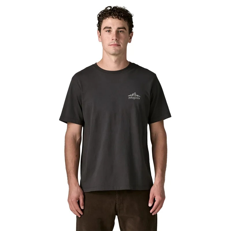 Patagonia Cloud Crag T-Shirt Men's Ink Black-3