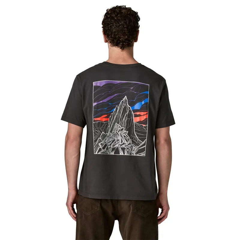 Patagonia Cloud Crag T-Shirt Men's Ink Black-1
