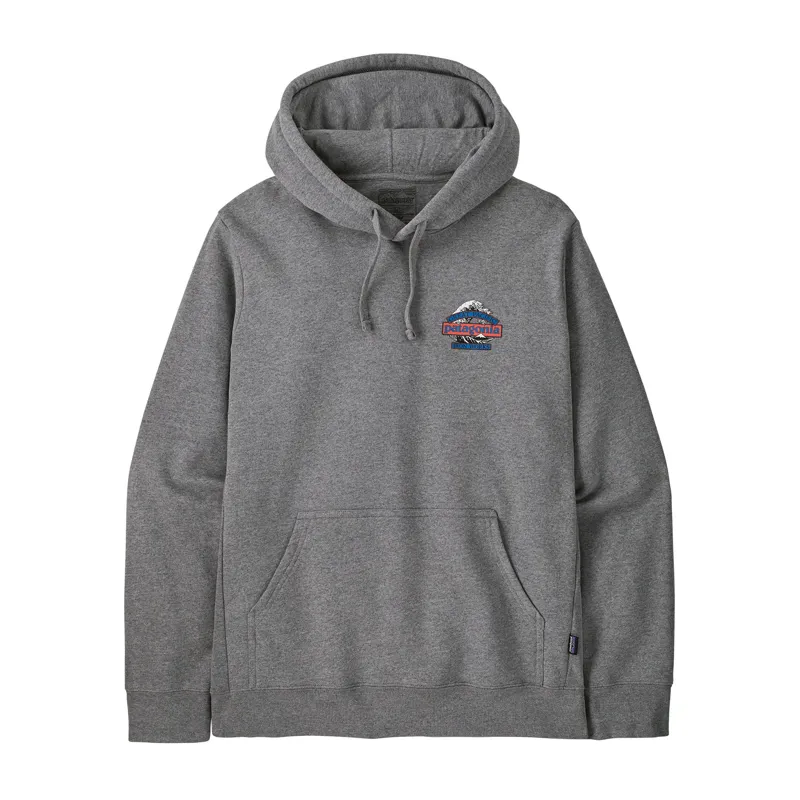 Patagonia Great Waves Uprisal Hoody Unisex Gravel Heather-2