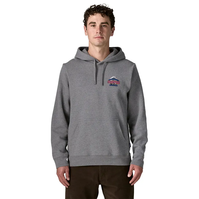 Patagonia Great Waves Uprisal Hoody Unisex Gravel Heather-3