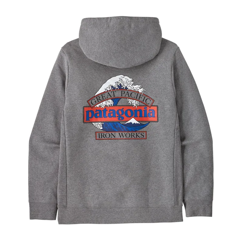 Patagonia Great Waves Uprisal Hoody Unisex Gravel Heather