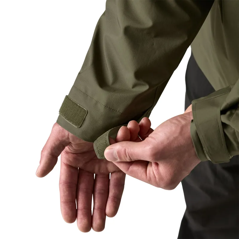 Patagonia Insulated Boulder Fork Rain Jacket Mens Basin Green-4