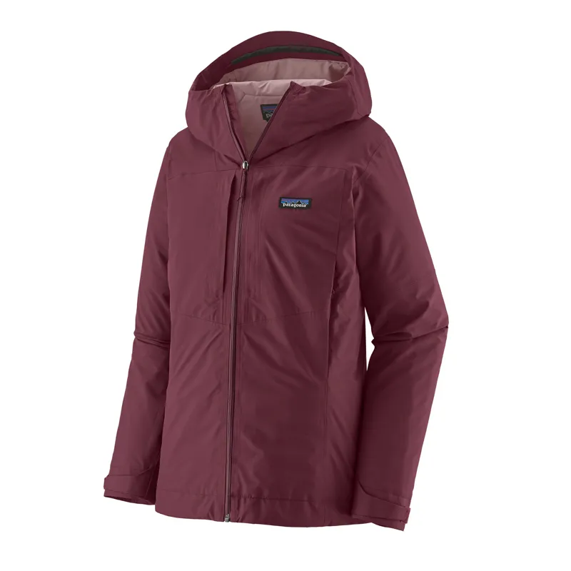 Patagonia Insulated Boulder Fork Rain Jacket Womens Berry Fig