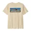 Patagonia P6 Logo T-Shirt Men's Undyed Natural Cotton