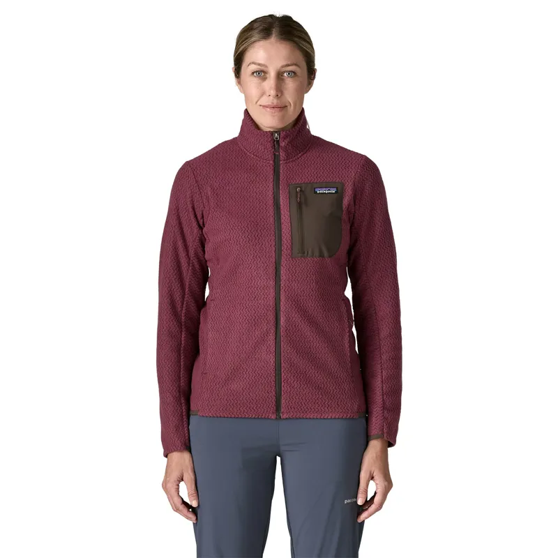 Patagonia R1 Air Zip Jacket Womens Berry Fig-1