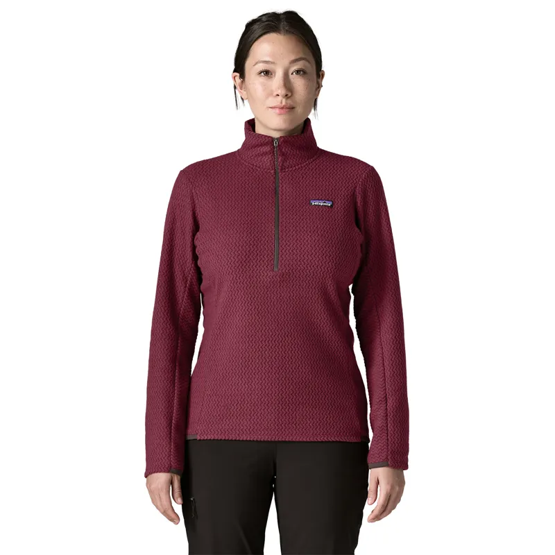 Patagonia R1 Air Zip Neck Pullover Women's Berry Fig-1