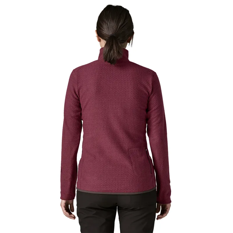 Patagonia R1 Air Zip Neck Pullover Women's Berry Fig-3